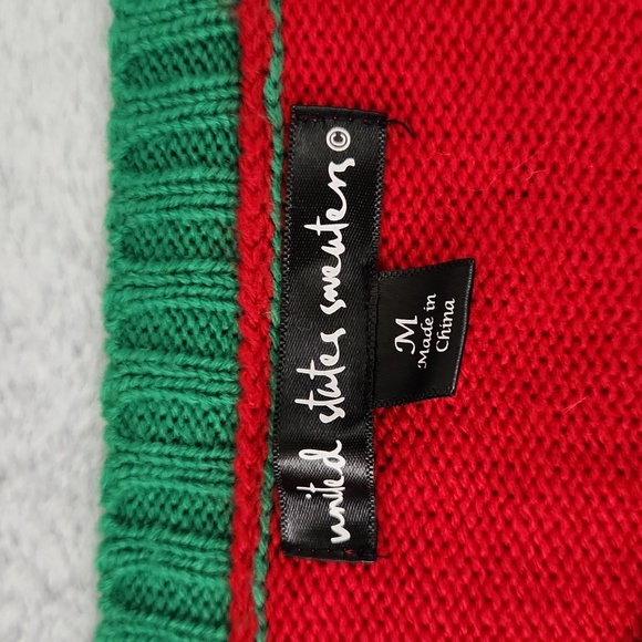 Llama Christmas sweater size M - Picture 4 of 8